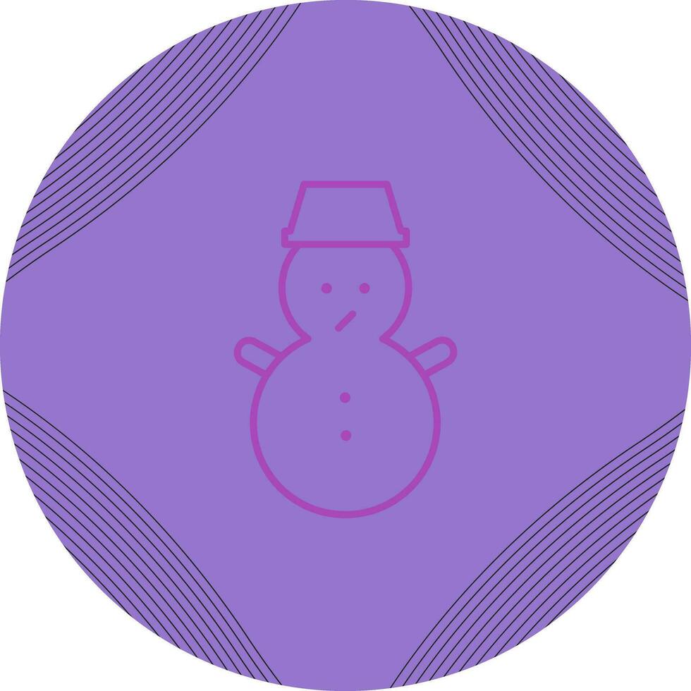 Snowman Vector Icon
