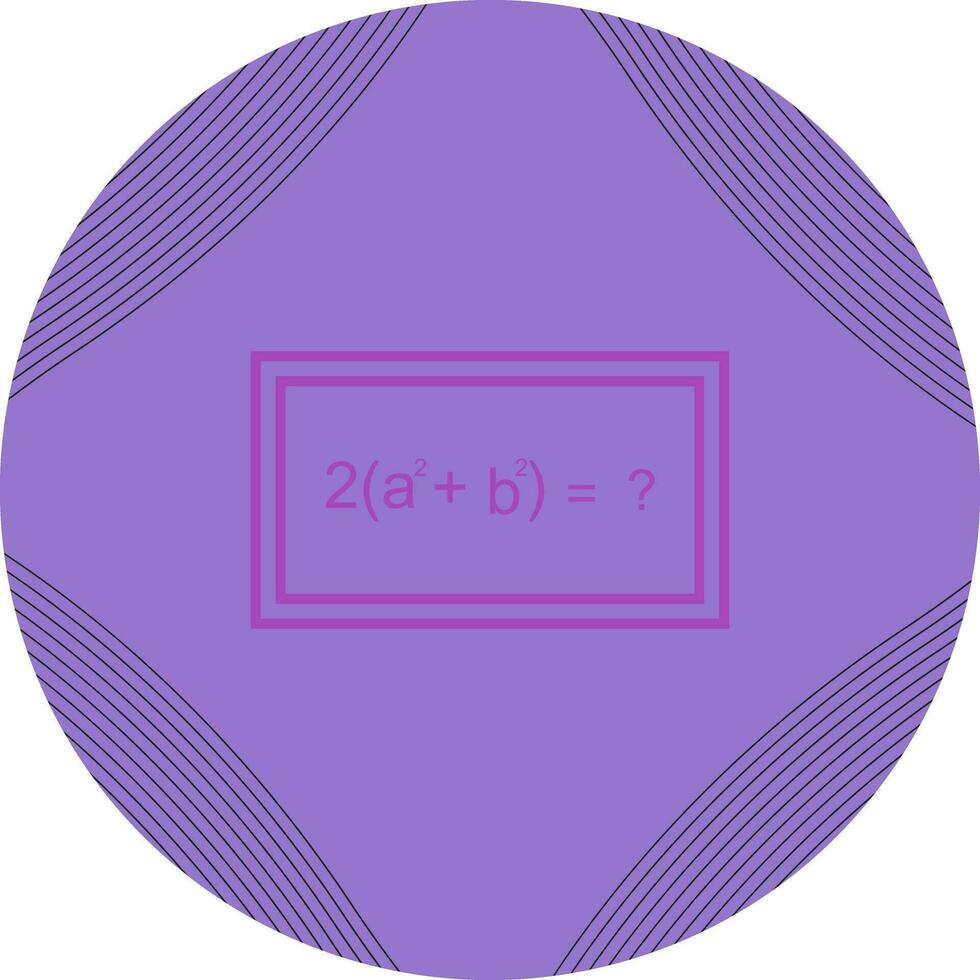 Solving Formula Vector Icon