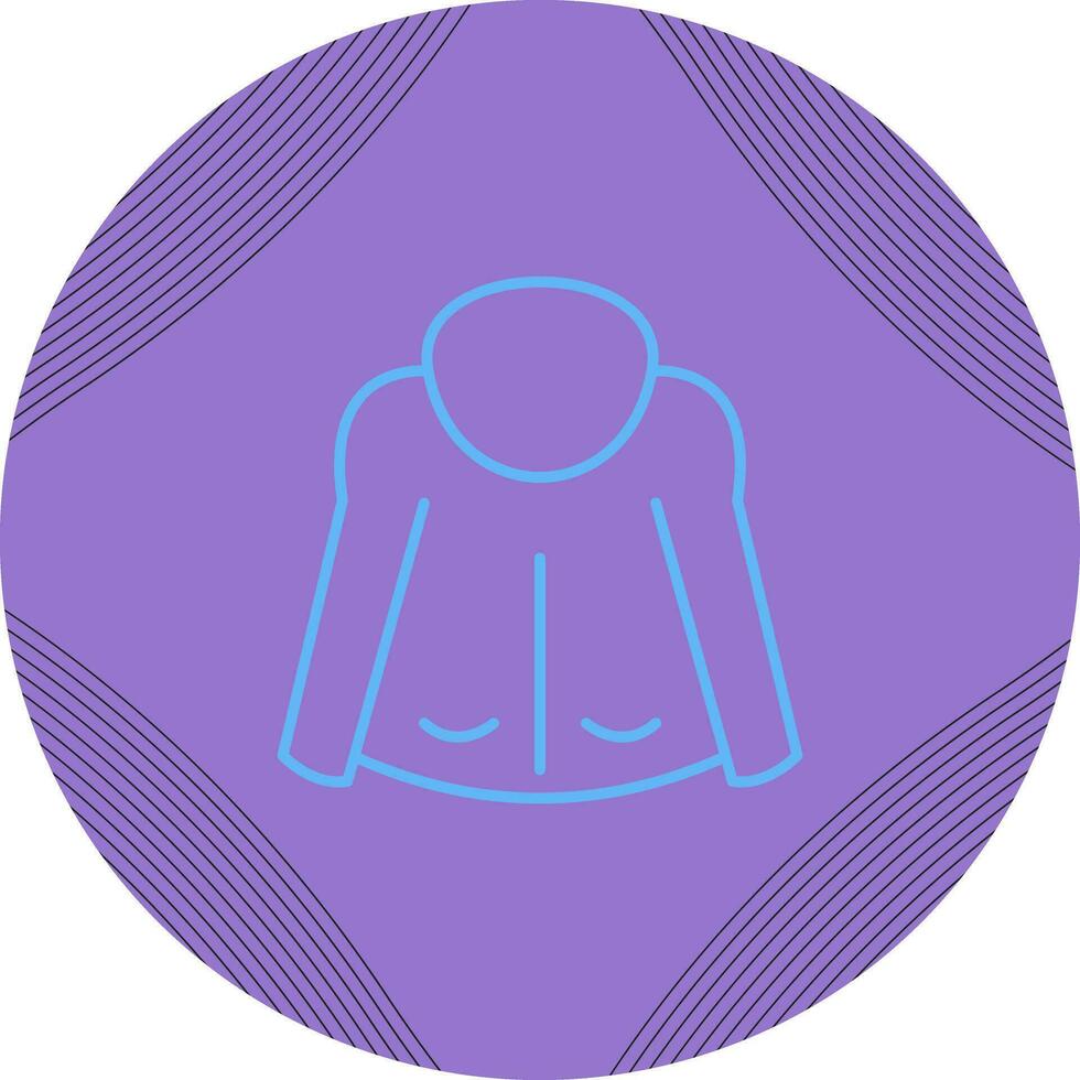 Warm jacket Vector Icon