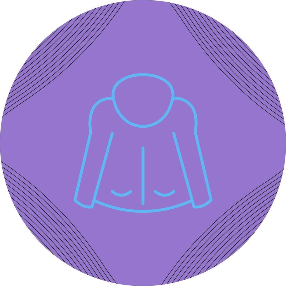 Warm jacket Vector Icon