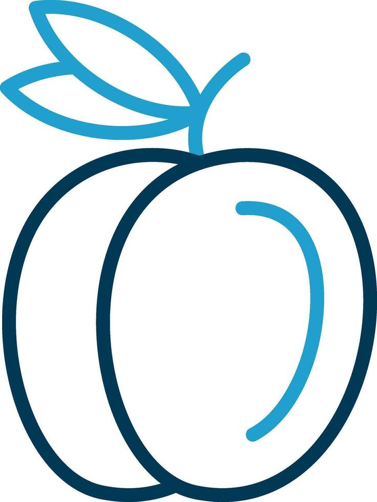 Peach Vector Icon Design