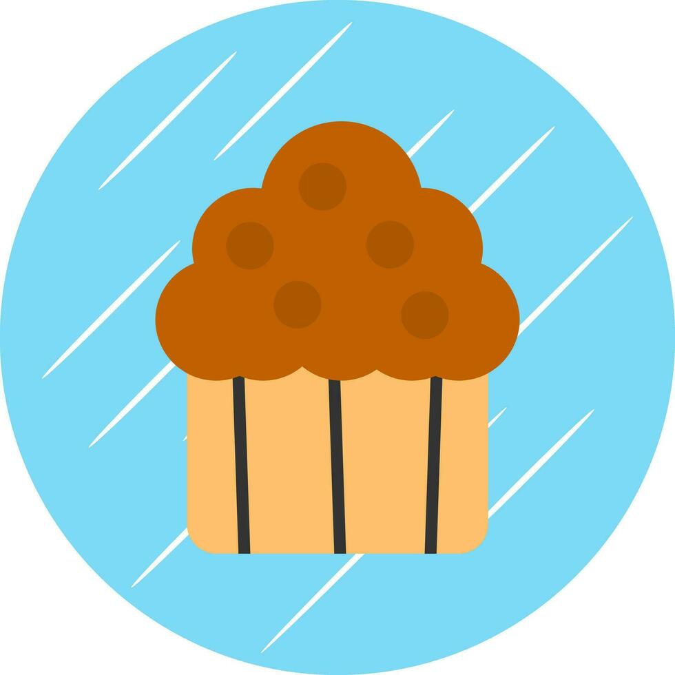 diseño de icono de vector de muffin