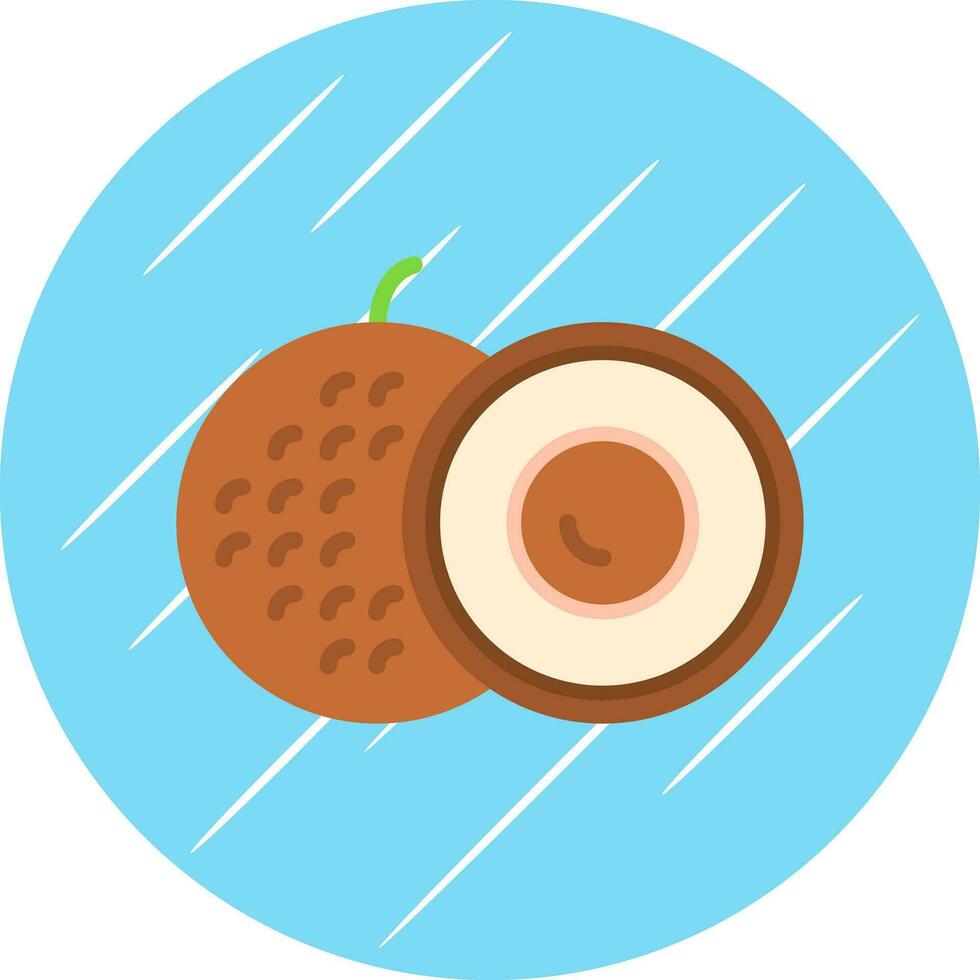 Longan Vector Icon Design