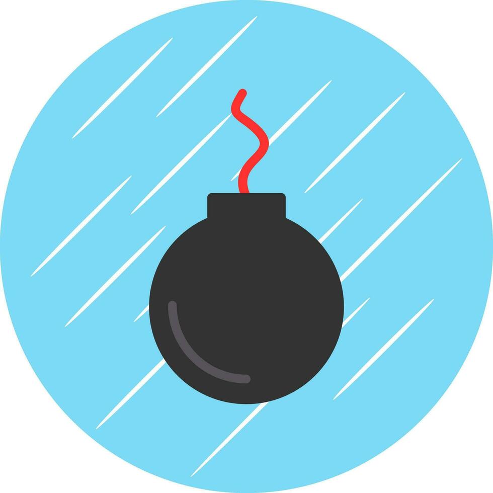 diseño de icono de vector de bomba