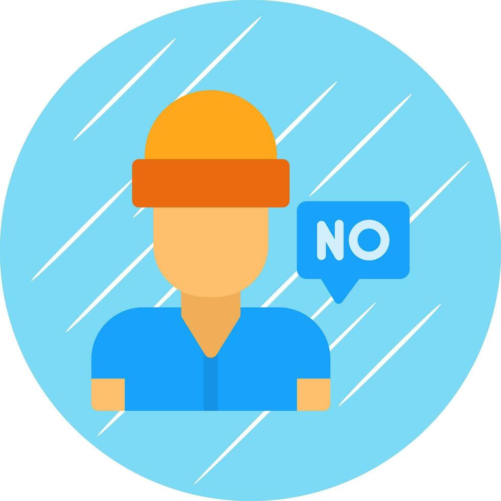 No  Vector Icon Design