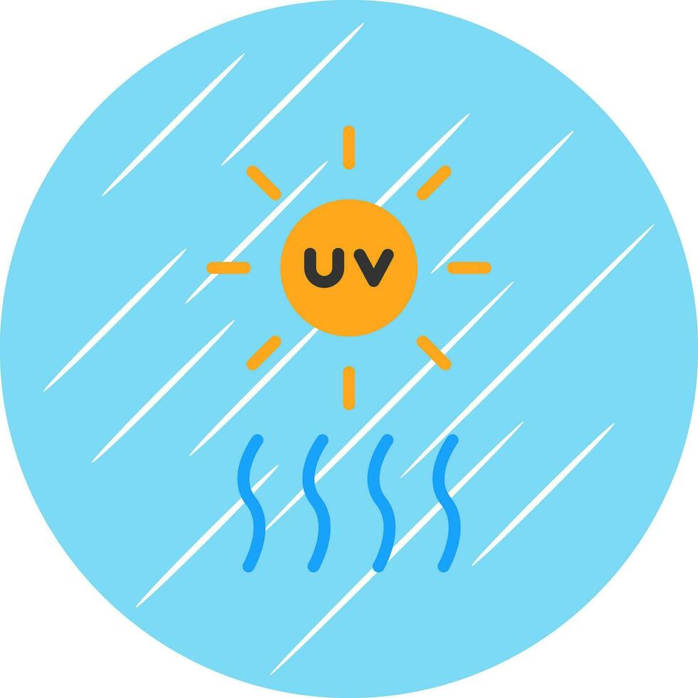 uv vector icono diseño