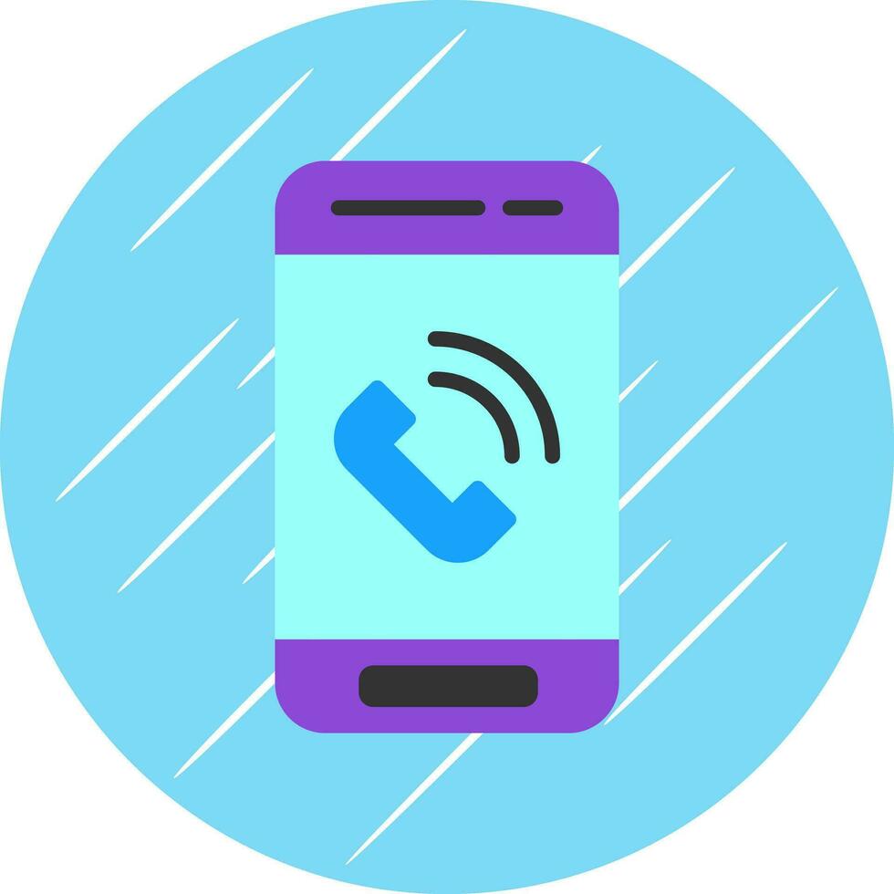 Phone Call  Vector Icon Design