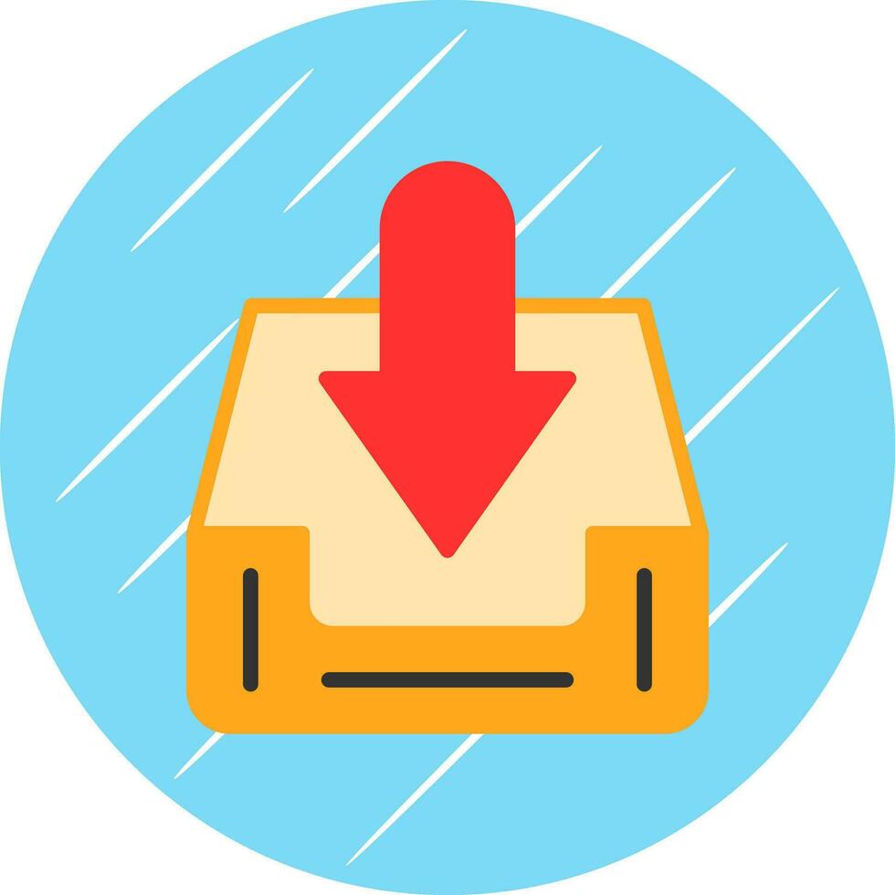 Inbox  Vector Icon Design