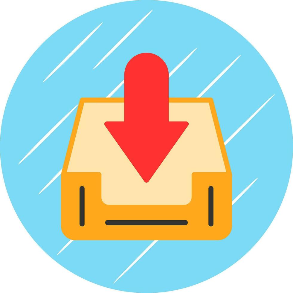 Inbox  Vector Icon Design