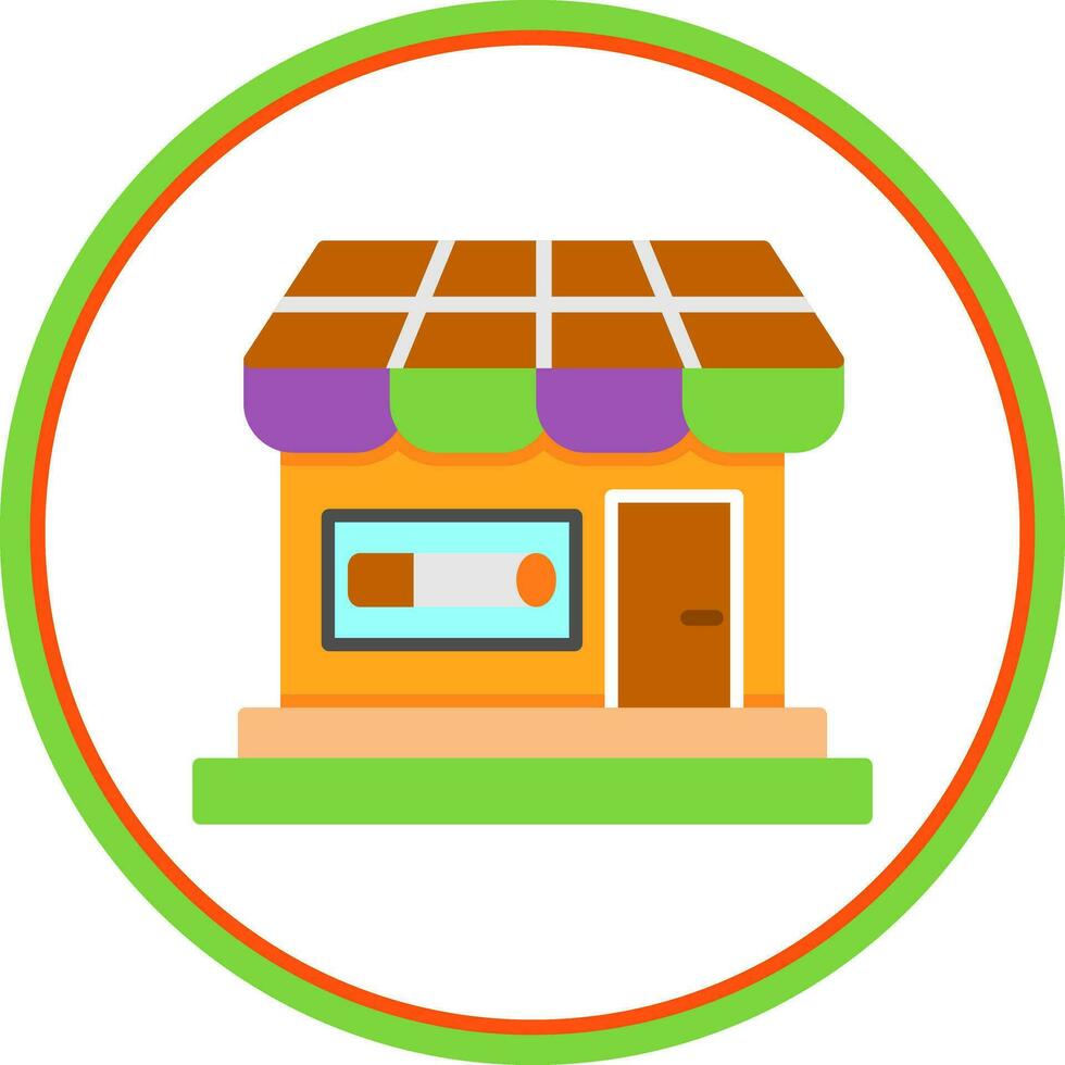 diseño de icono de vector de tienda