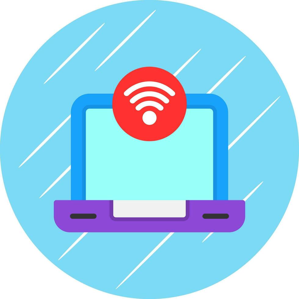 Wifi Signal  Vector Icon Design