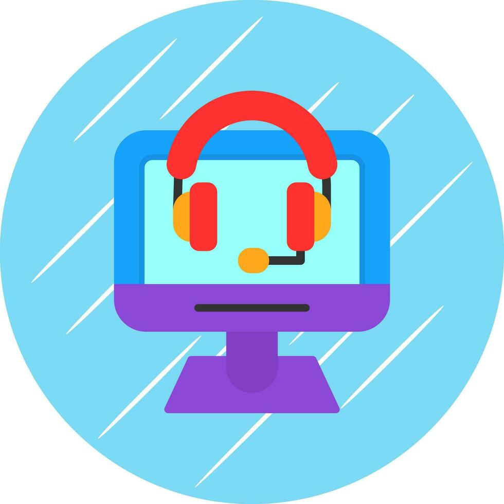 Customer Service  Vector Icon Design