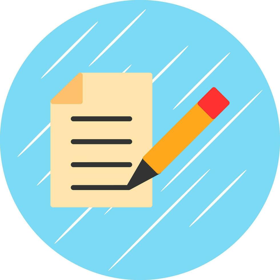 Contract Vector Icon Design