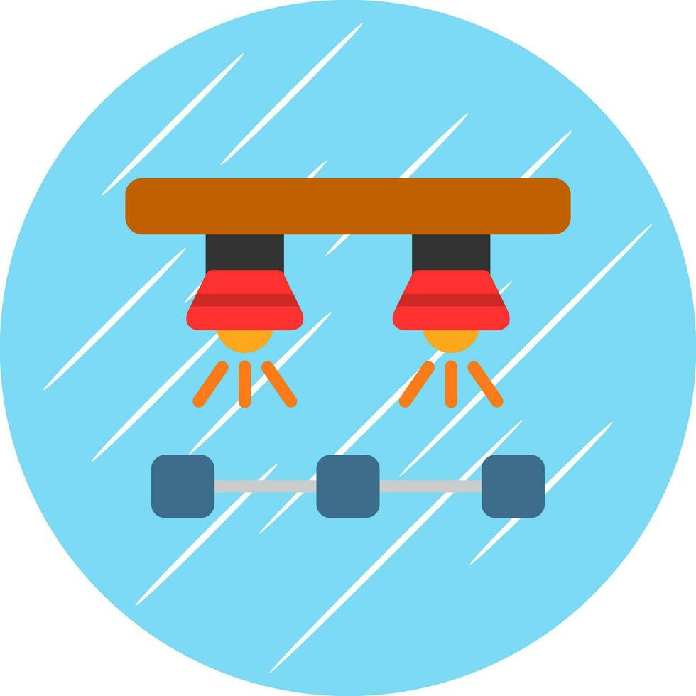 Spotlights  Vector Icon Design