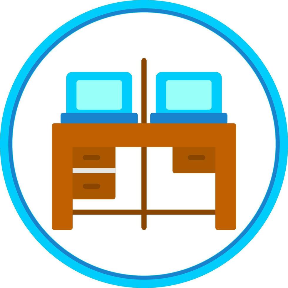 Work Space Vector Icon Design