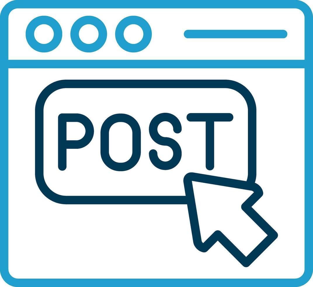 Post  Vector Icon Design