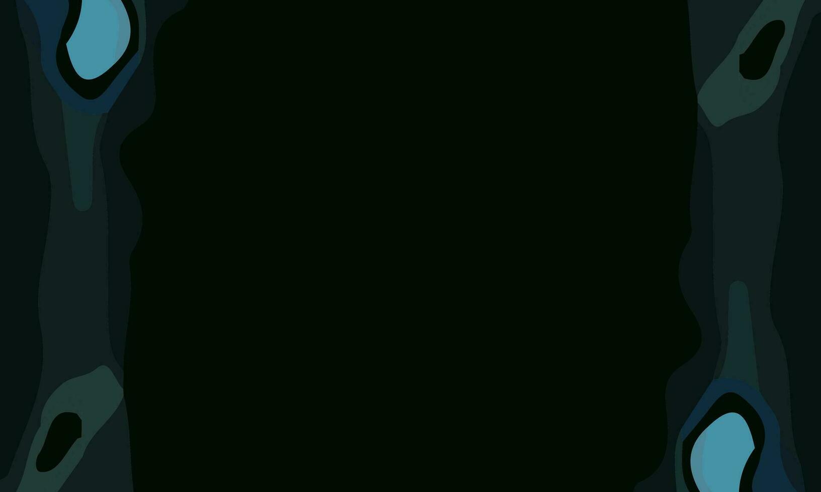 Aesthetic blue abstract background with copy space area. Suitable for poster and banner vector