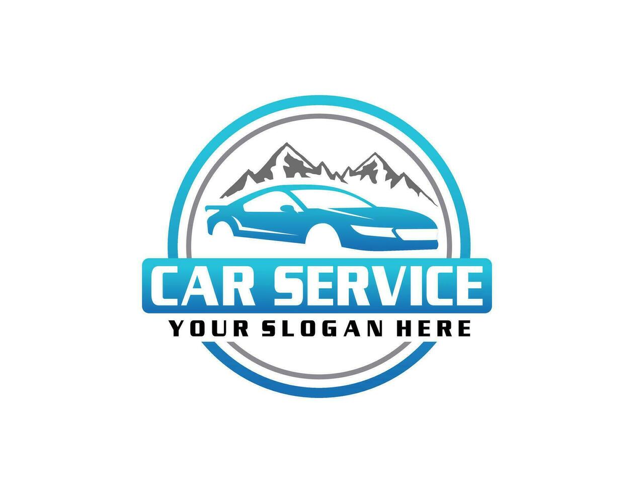 Sports car logo icon vector