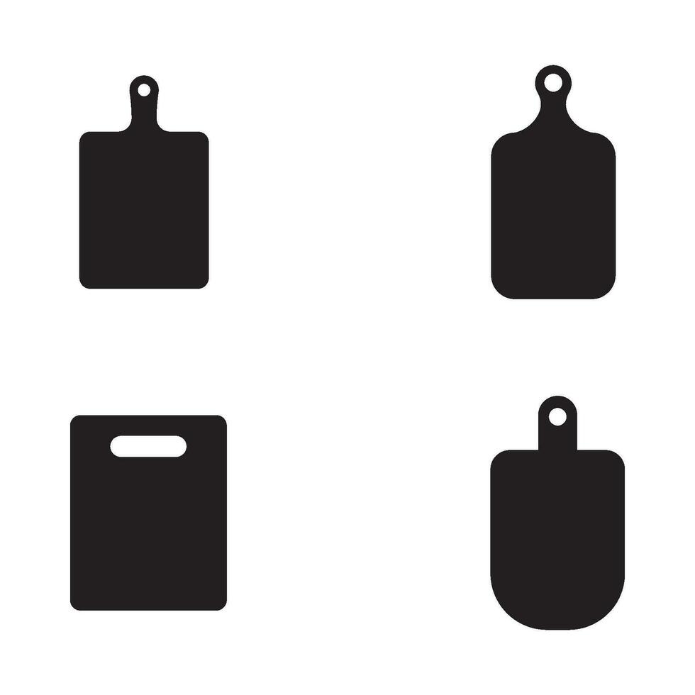 cutting board icon vector