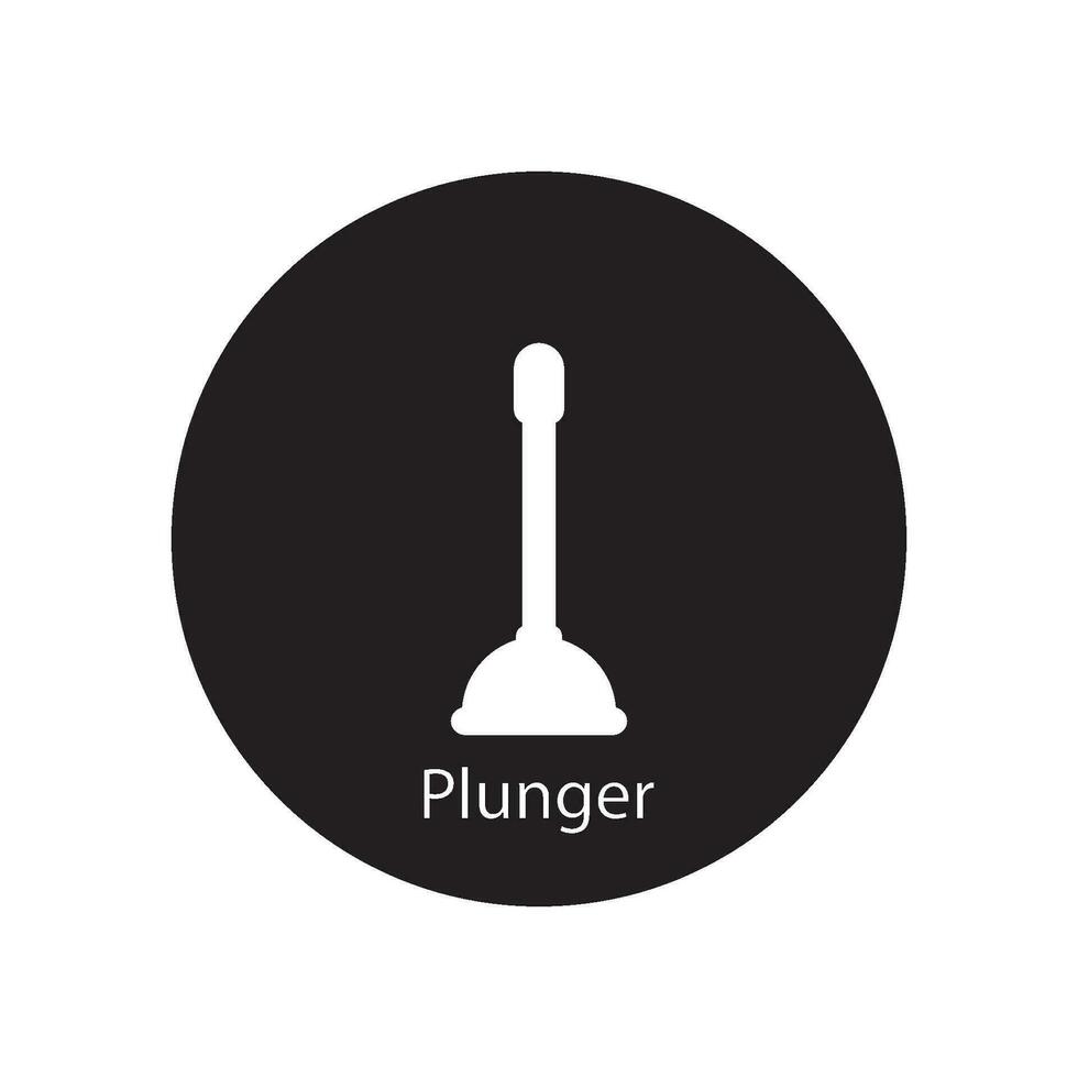 plunger icon vector