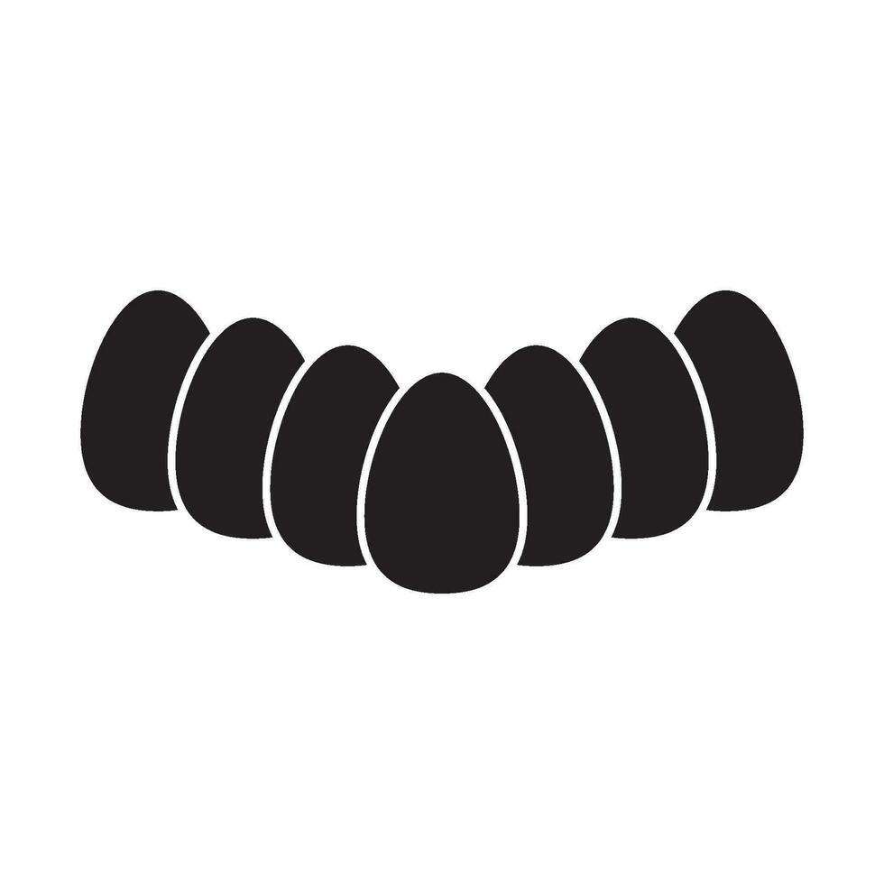 egg icon vector