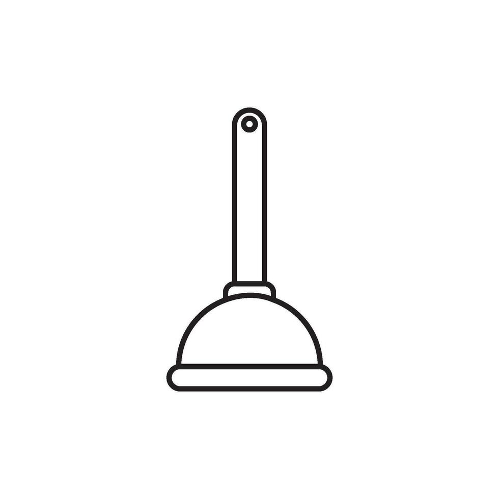 plunger icon vector