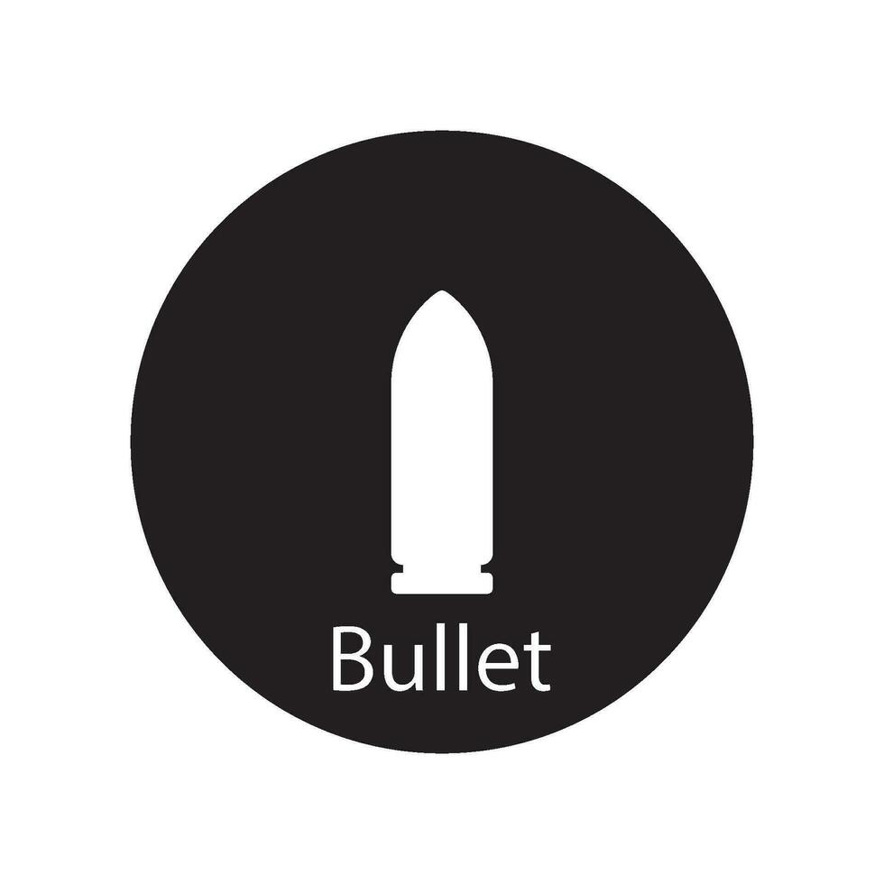 bullet icon vector