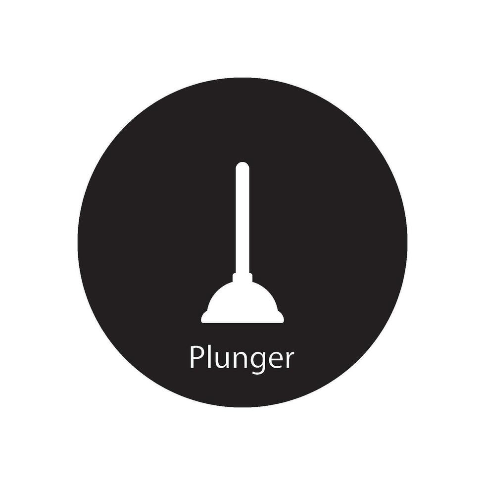 plunger icon vector