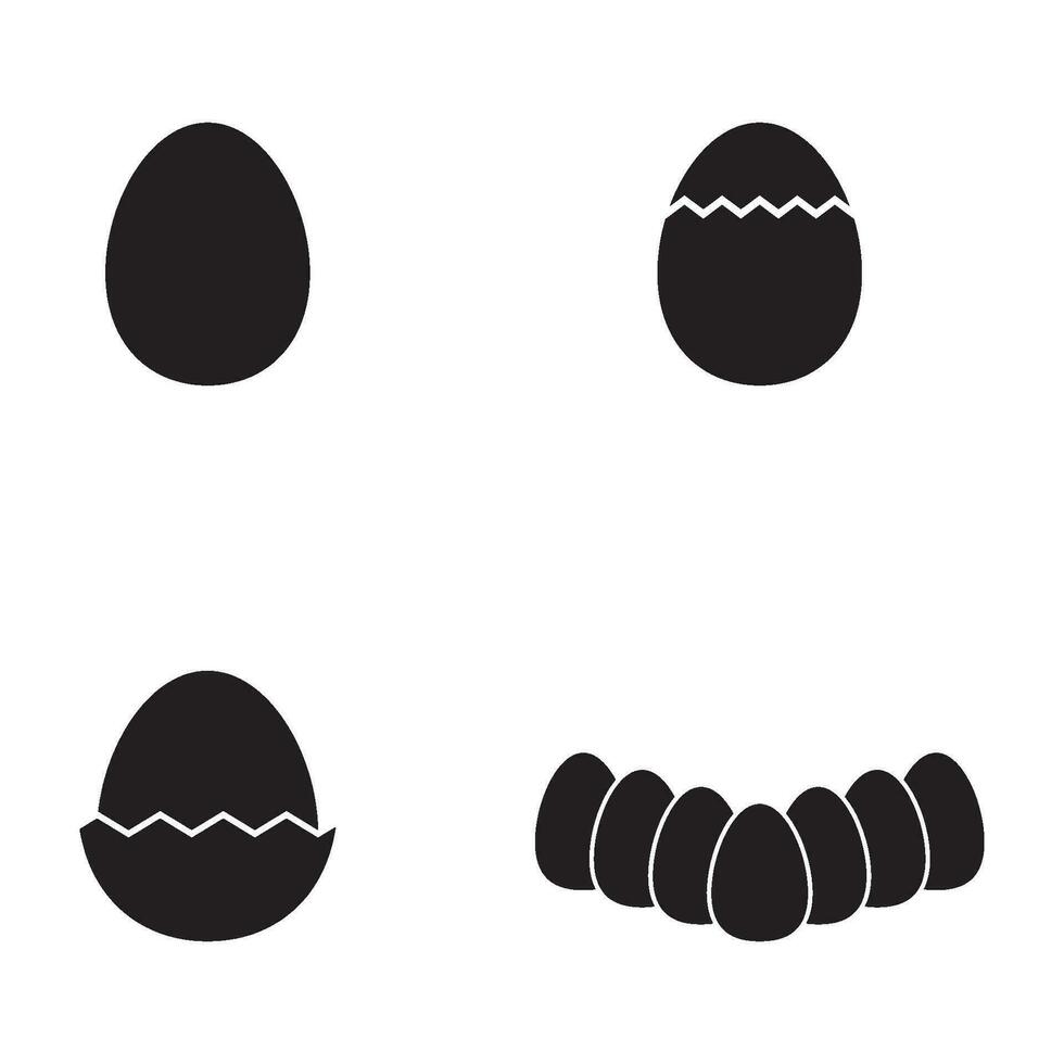 egg icon vector