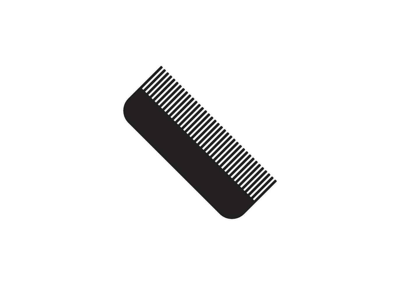 hair comb icon design vector isolated