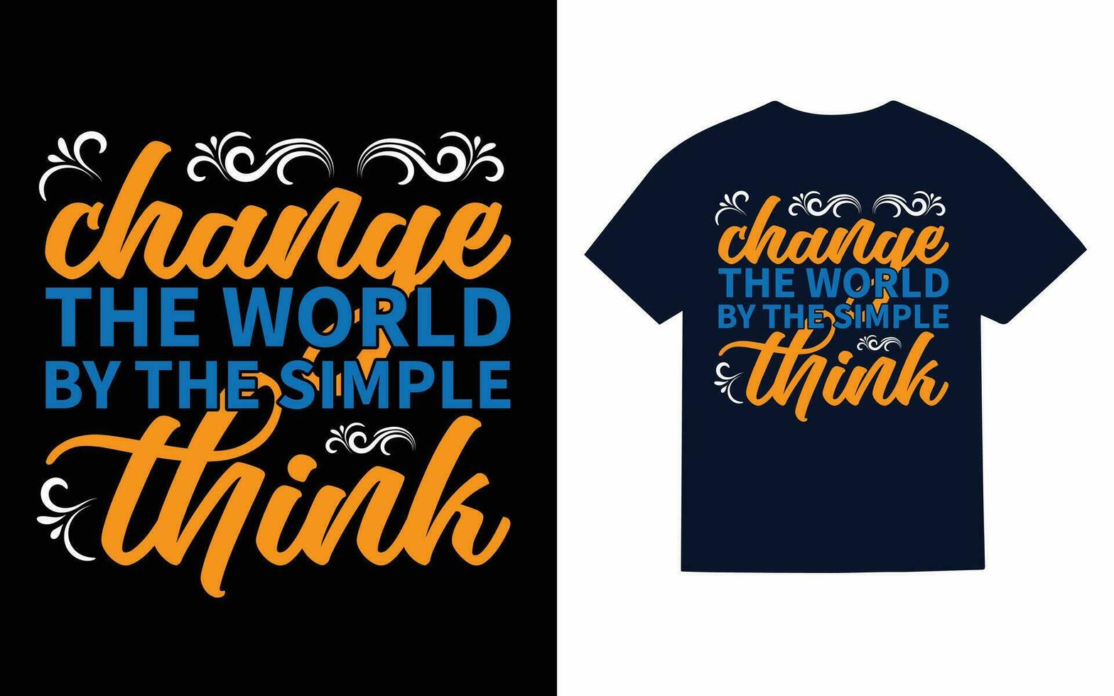 Typography T-Shirt Design vector