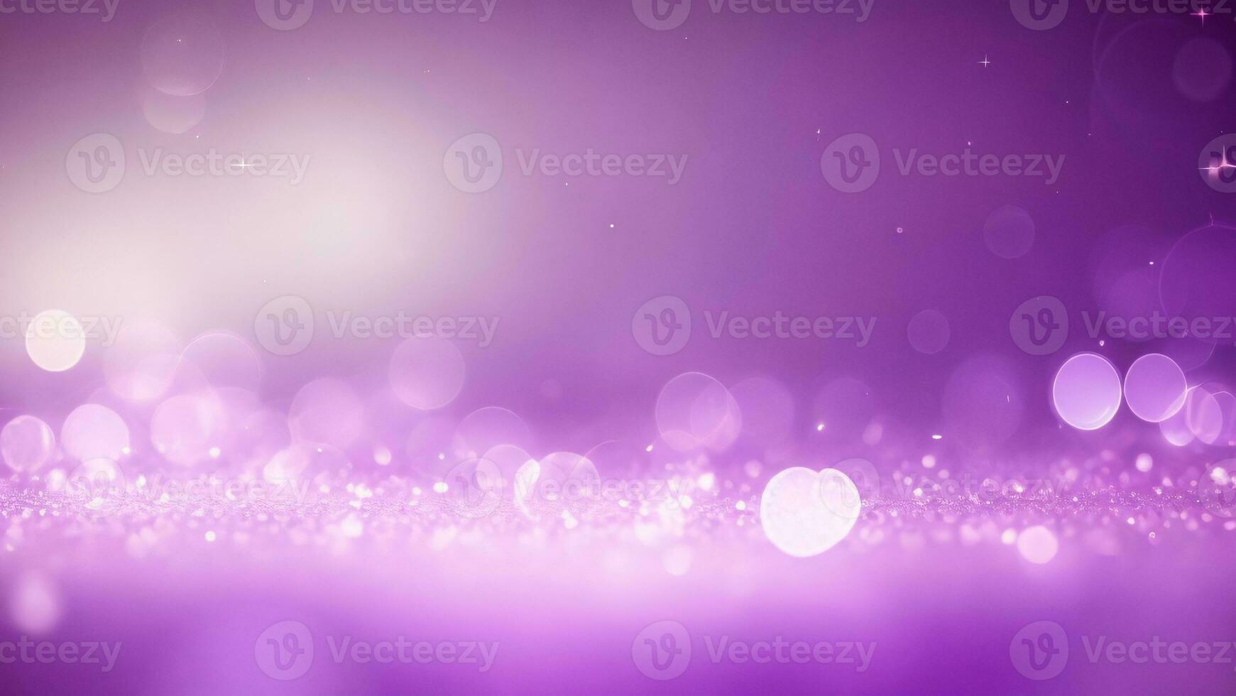 purple bokeh abstract light background with glitter defocused lights ai generated photo
