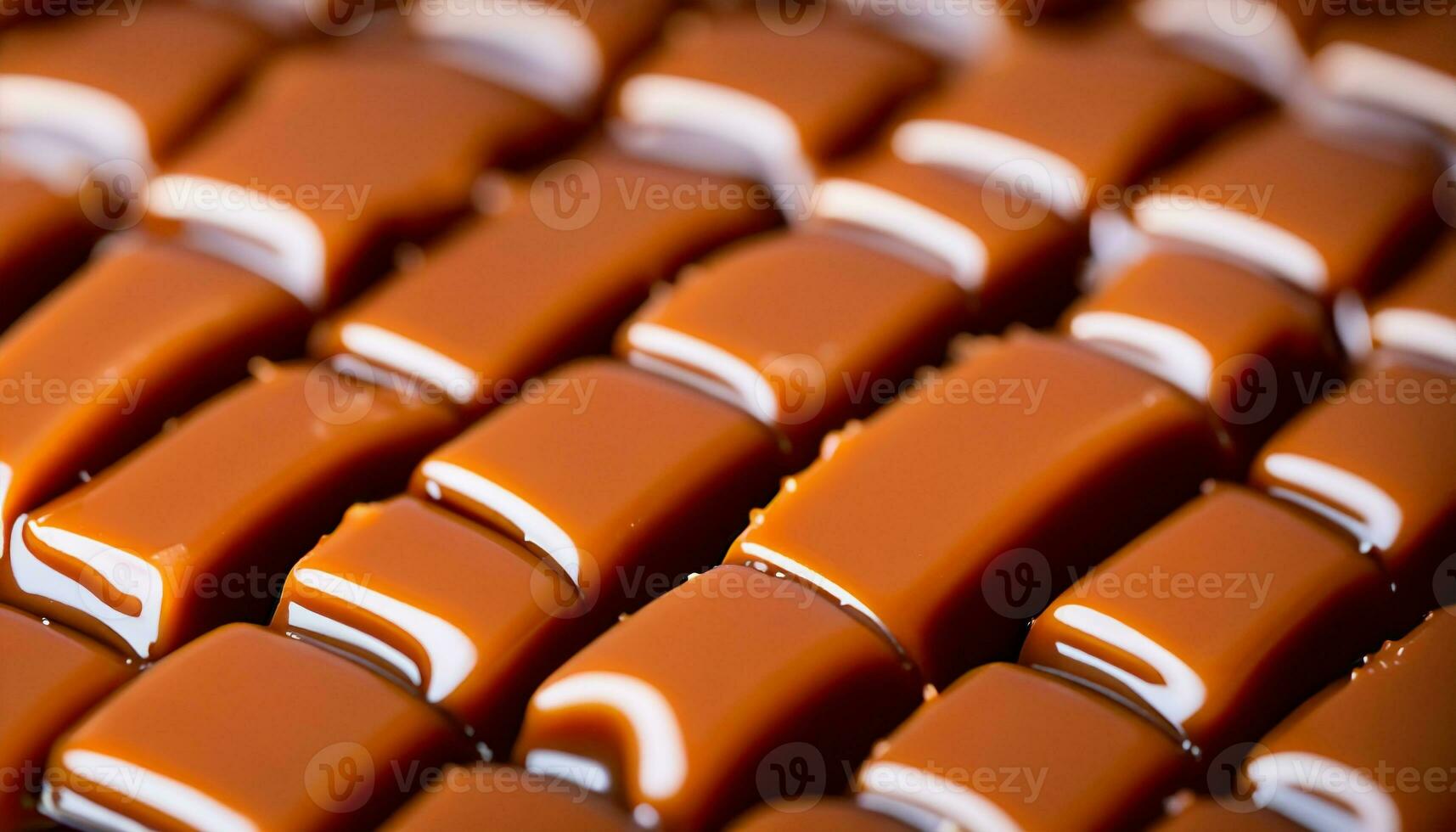 Delicious melted caramel texture. Flow, wave and drops splash caramels sauce. Sweet food design background. photo