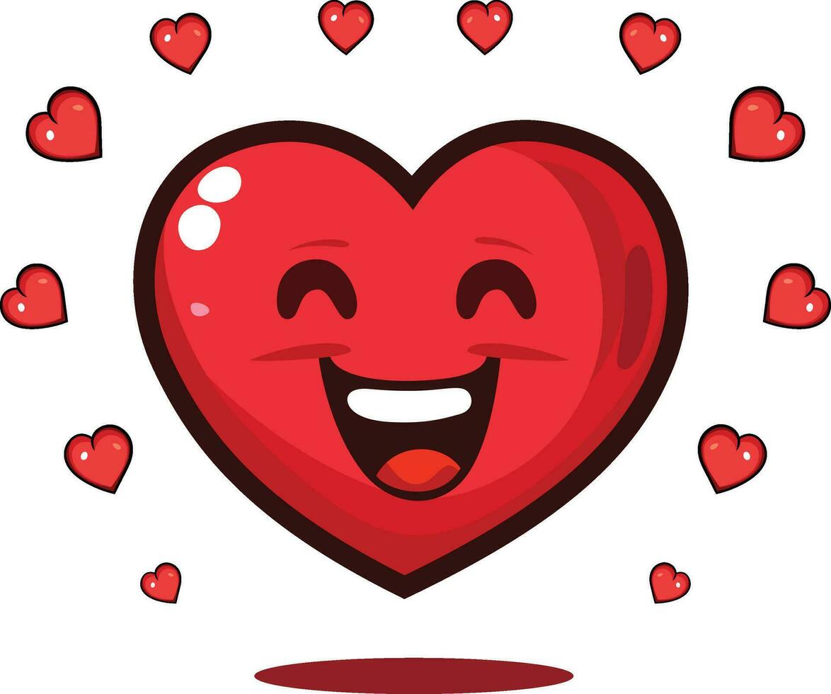 All Small Hearts and Circles in Red All Small Hearts and Circles in Red