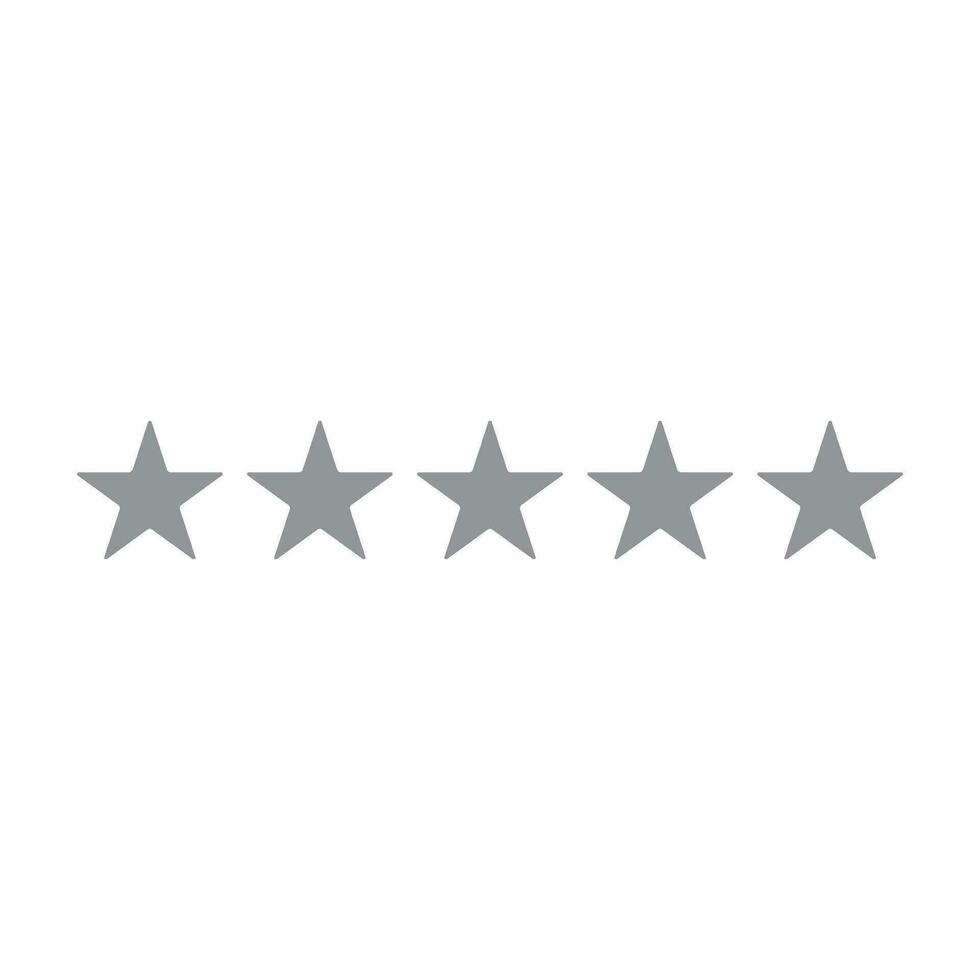 rating star icon vector