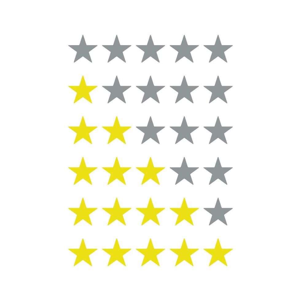 rating star icon vector