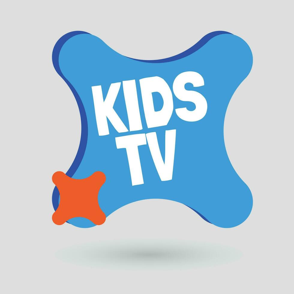 Professional TV Channel Logo Design Concept vector illustration