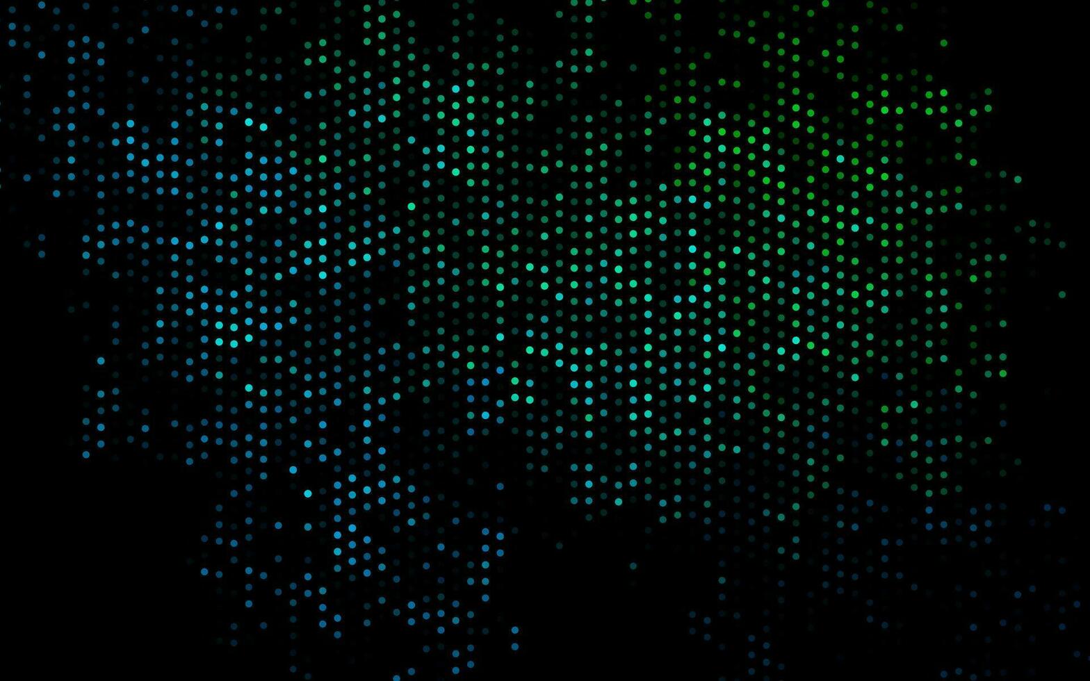 Dark Blue, Green vector layout with circle shapes.