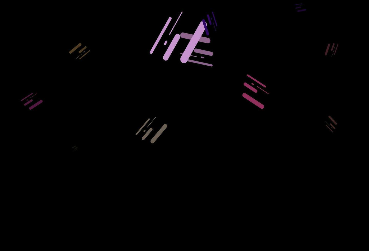 Dark pink, green vector layout with flat lines.