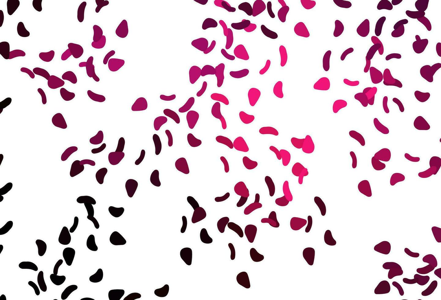 Light Pink vector template with memphis shapes.