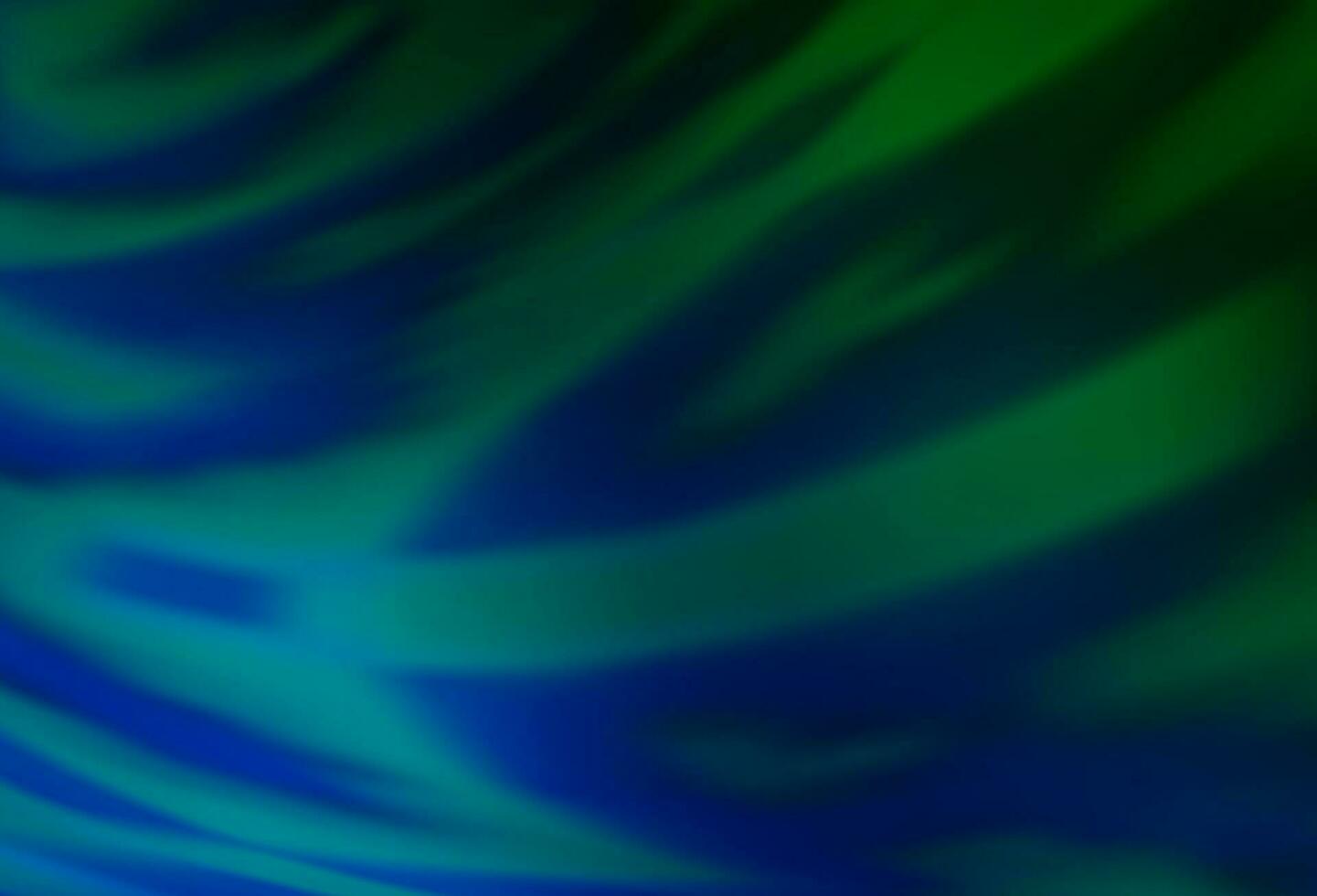 Dark Blue, Green vector glossy abstract background.