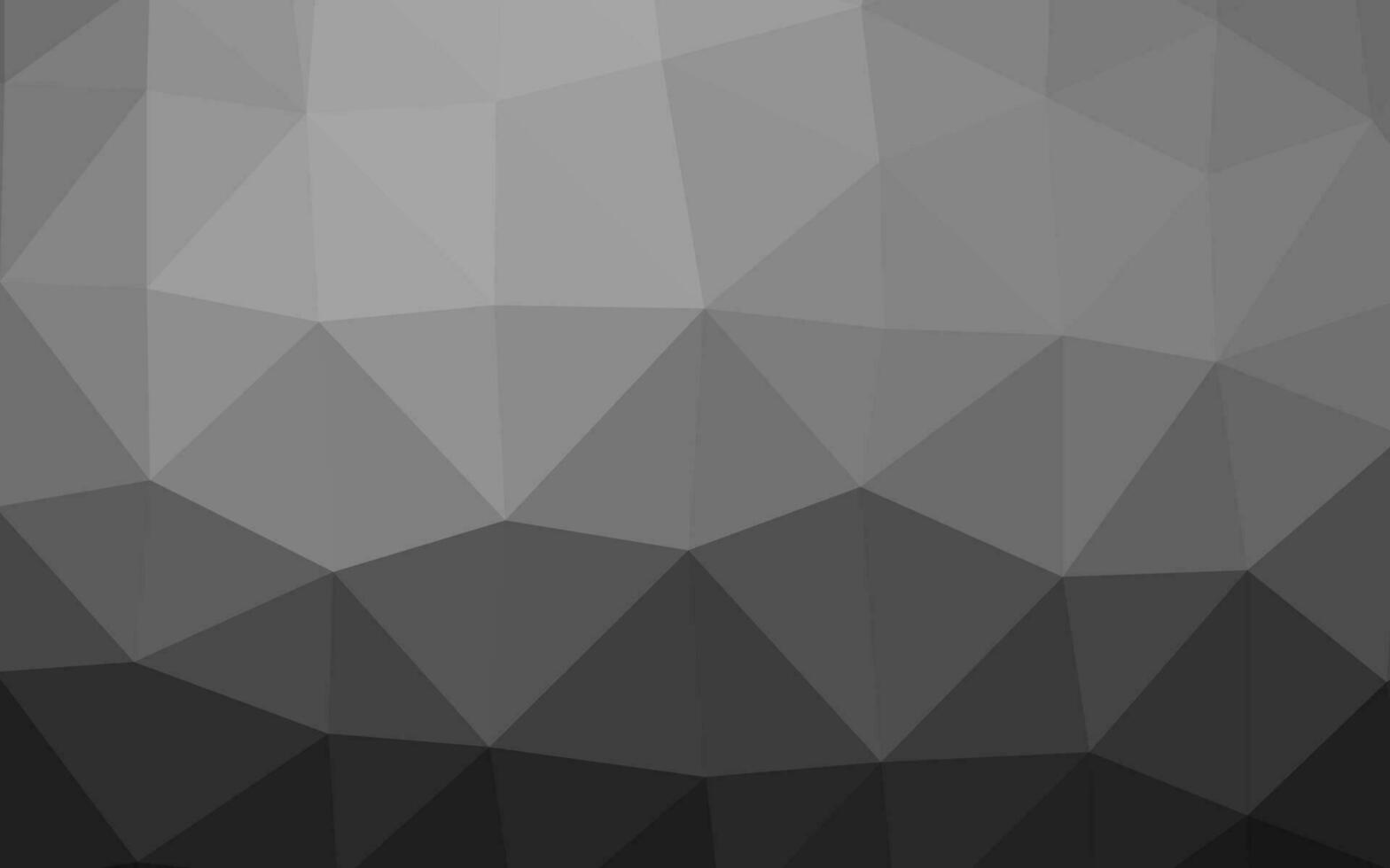 plata oscura, telón de fondo de mosaico abstracto vector gris.