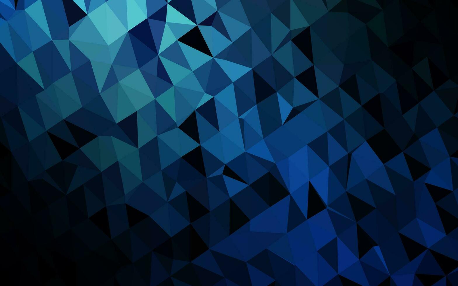 Dark BLUE vector abstract mosaic background.