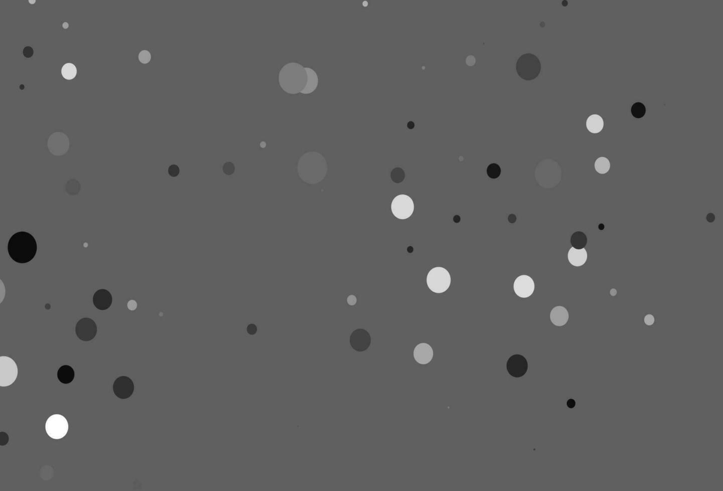 Light Silver, Gray vector cover with spots.