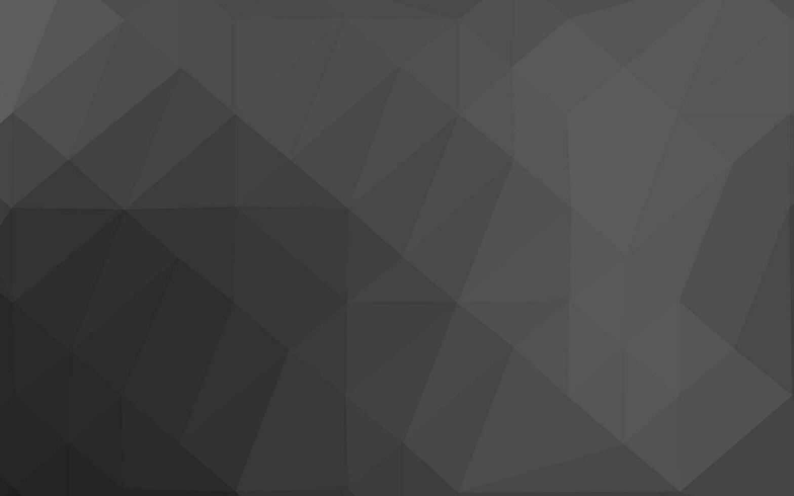 Dark Silver, Gray vector shining triangular background.