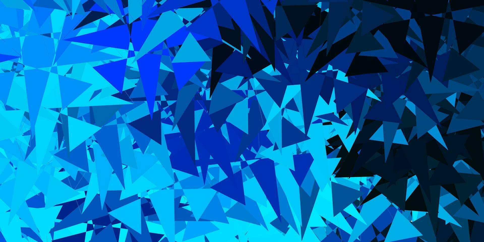 Light BLUE vector pattern with abstract shapes.