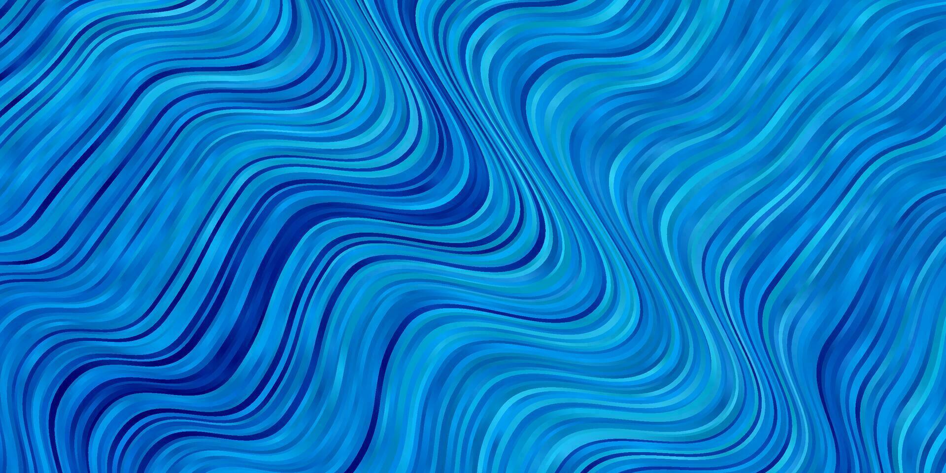 Light BLUE vector pattern with curves.