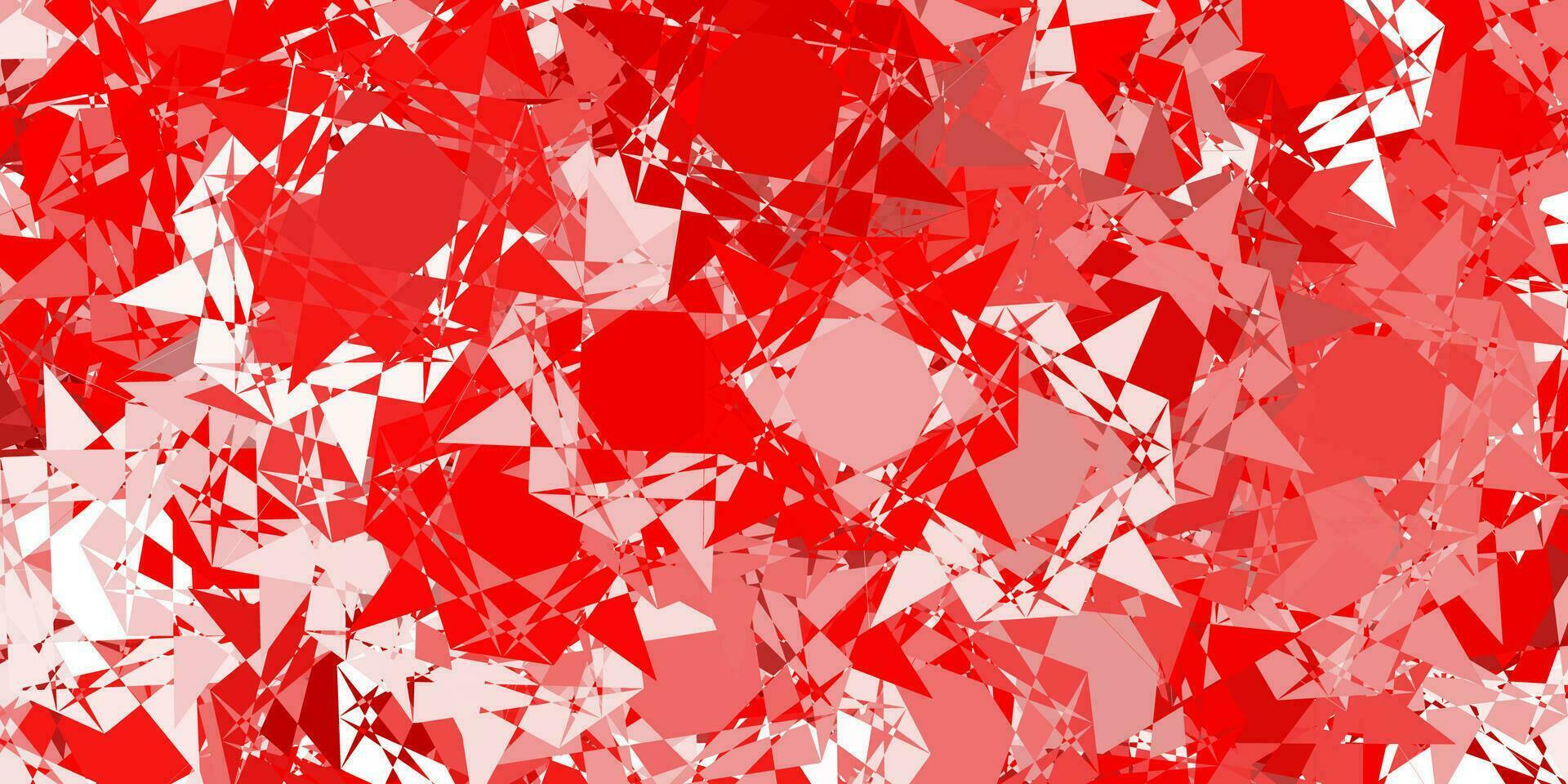 Light orange vector backdrop with triangles, lines.