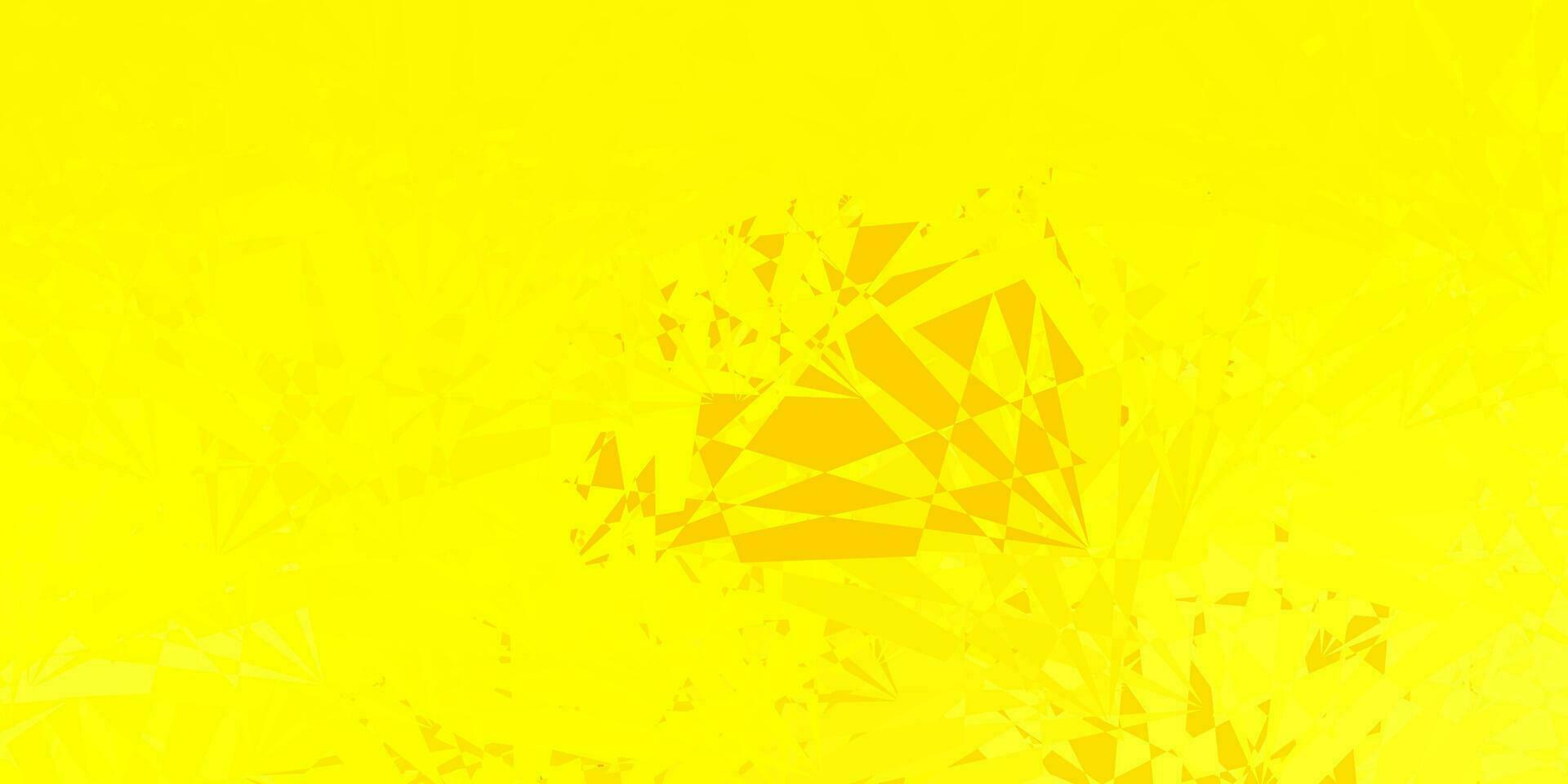Light Orange vector layout with triangle forms.