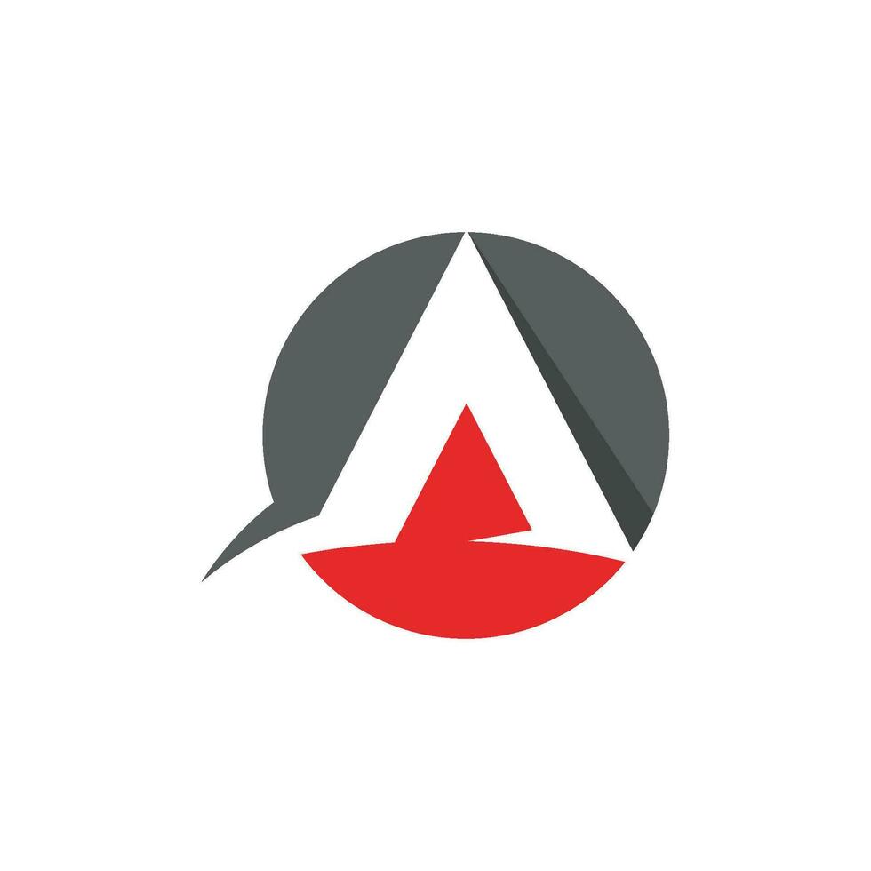A Letter Logo Template vector